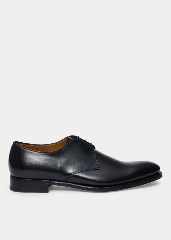 Ralph Lauren Dalvin Calfskin Oxford Sko Herre Danmark (SGBDX7365)